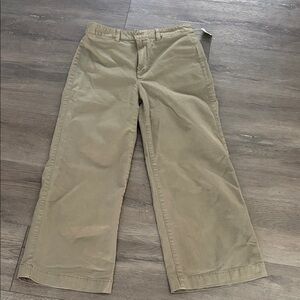 GAP Tan Ankle Cropped Pants